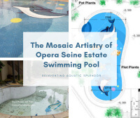 Reinventing Aquatic Splendor: The Mosaic Artistry of Opera Seine Estate Swimming Pool-pool mosaic art, swimming pool dolphin mosaic, pool tile dolphin, mosaic arts online