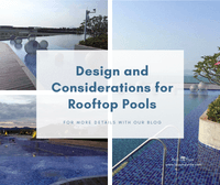 Pool Project: Design and Considerations for Rooftop Pools-pool tile, ceramic pool tile, crystal glazed porcelain pool tile, pool tile wholesale