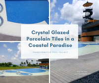 Transformative Pool Project: Crystal Glazed Porcelain Tiles in a Coastal Paradise-ceramic pool tiles, swimming pool tiles philippines, 2x2 swimming pool tiles, pool remodel project