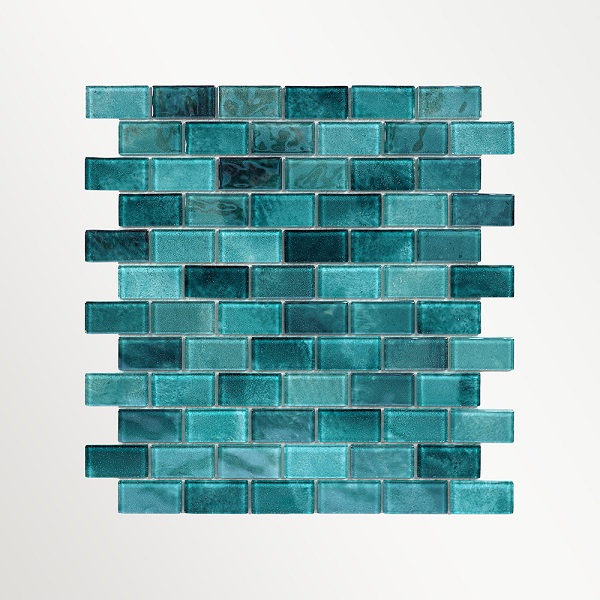 23*48mm Brickbond Galaxy Glass Mosaic GZON7701,mosaic glass tile shower,blue glass pool tile,swimming pool glass wall price